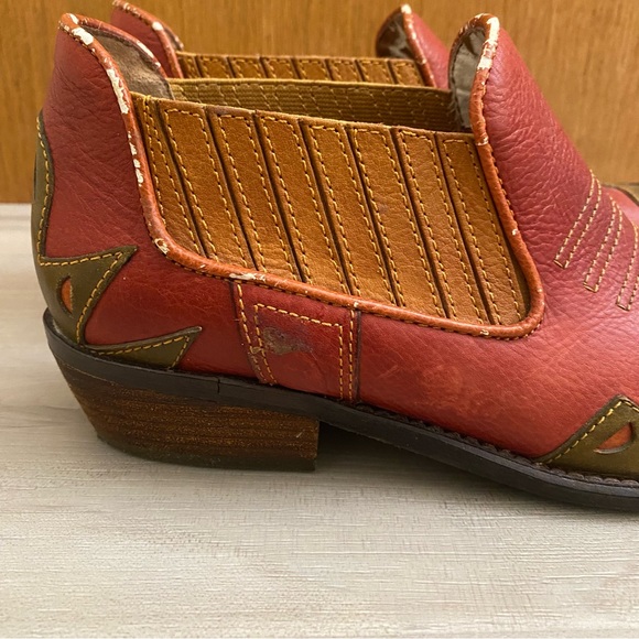 LUCKY BRAND • Good Luck Originals Cowboy Ankle Boots - Size 9.5 - Picture 3 of 16